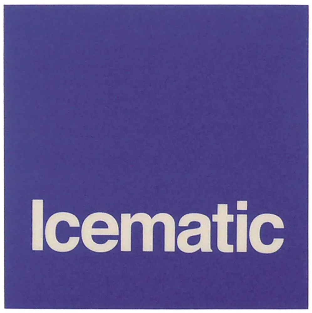 ICEMATIC Markenschild für Icematic selbstklebend Breite 120mm