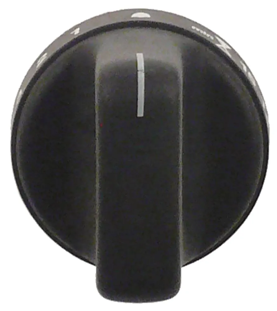 Knebel für Fritteuse Ambassade CME416FR, CME434FR ø 49mm schwarz