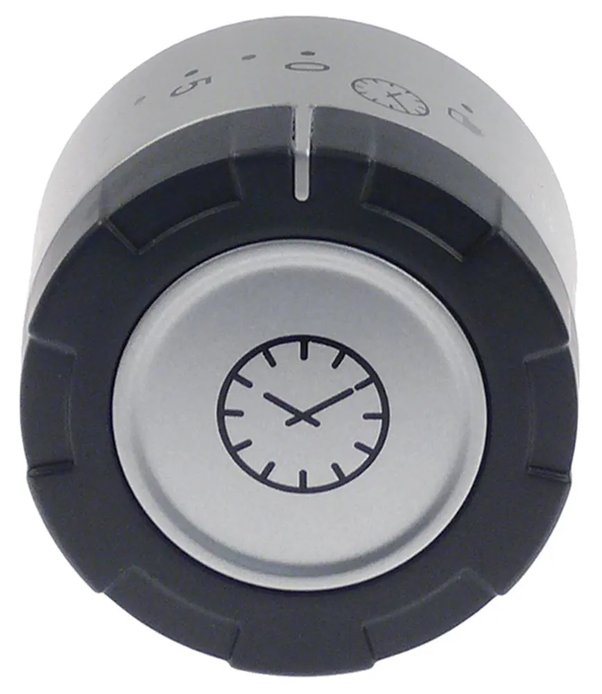 Unox Knebel für XB693, XB893, XV593 Achsabflachung oben ø 55mm silber