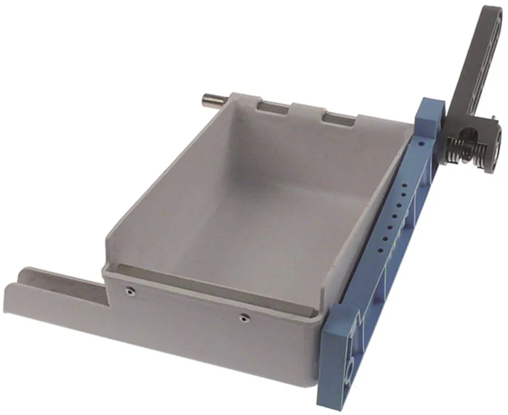 Icematic Wanne für Eisbereiter komplett Breite 130mm weiß/blau