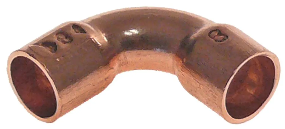 Winkelstück für Kältetechnik ø 8mm EP innen/innen Kupfer zum Löten