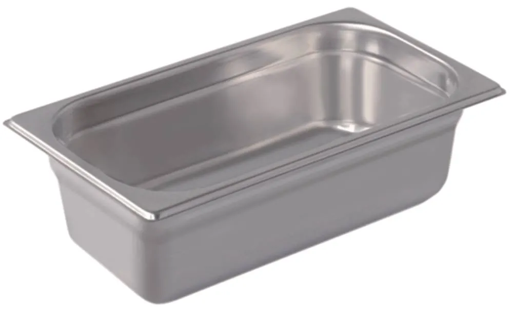 Gastronormbehälter für Franke aus CNS 18/10 Tiefe 100mm GN 1/3