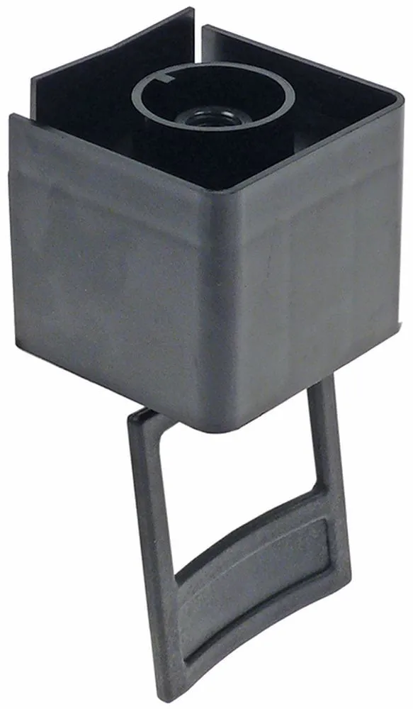 Auslaufhahn für Santos Nr34-1-1Bowl für Dispenser Breite 75mm schwarz