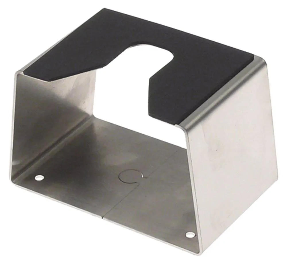 Halter für Iberital-Macchine für Siebträger Breite 90mm aus CNS/Gummi