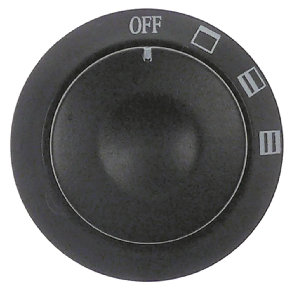 Bartscher Knebel für A151600, A151300 Achsabflachung unten ø 41mm