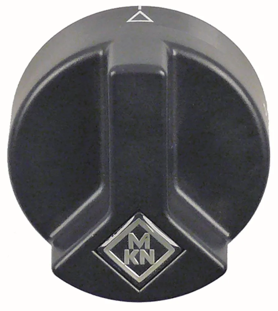 MKN Knebel für 0120203-01, 0120202-01 für Thermostat ø 53mm schwarz