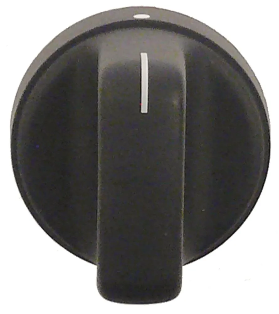 Knebel für Ambassade CG1052G, CG1051B Achsabflachung oben schwarz