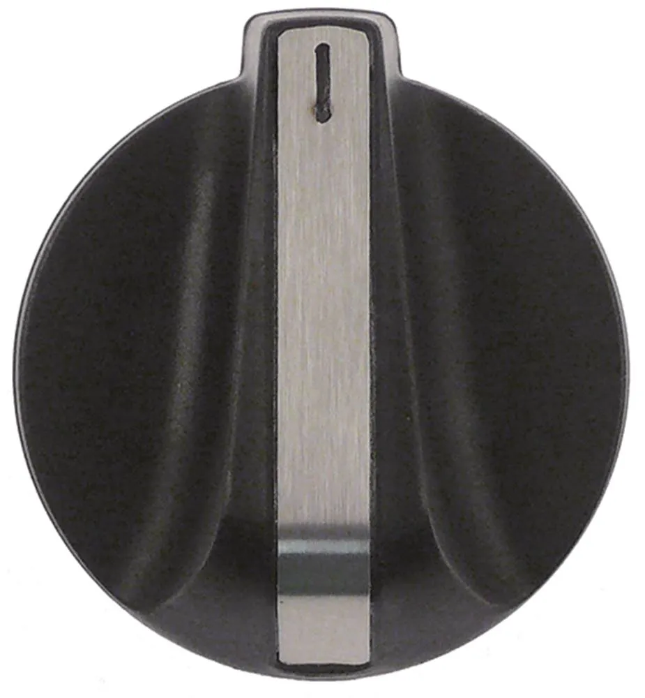 Knebel für Nayati schwarz für Achse 8x7mm mit Abflachung unten ø 53mm