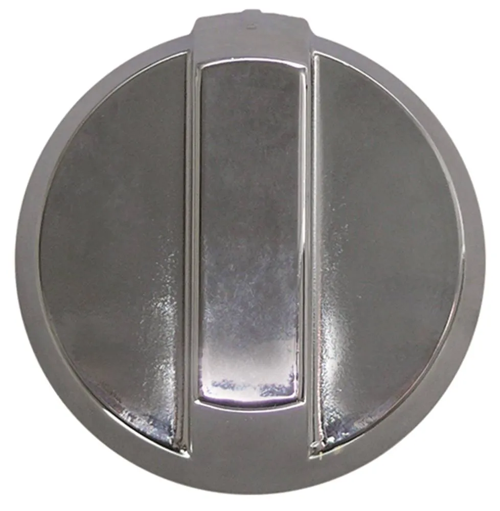 Electrolux Knebel Achsabflachung oben ø 60mm silber für Achse 8x6,5mm