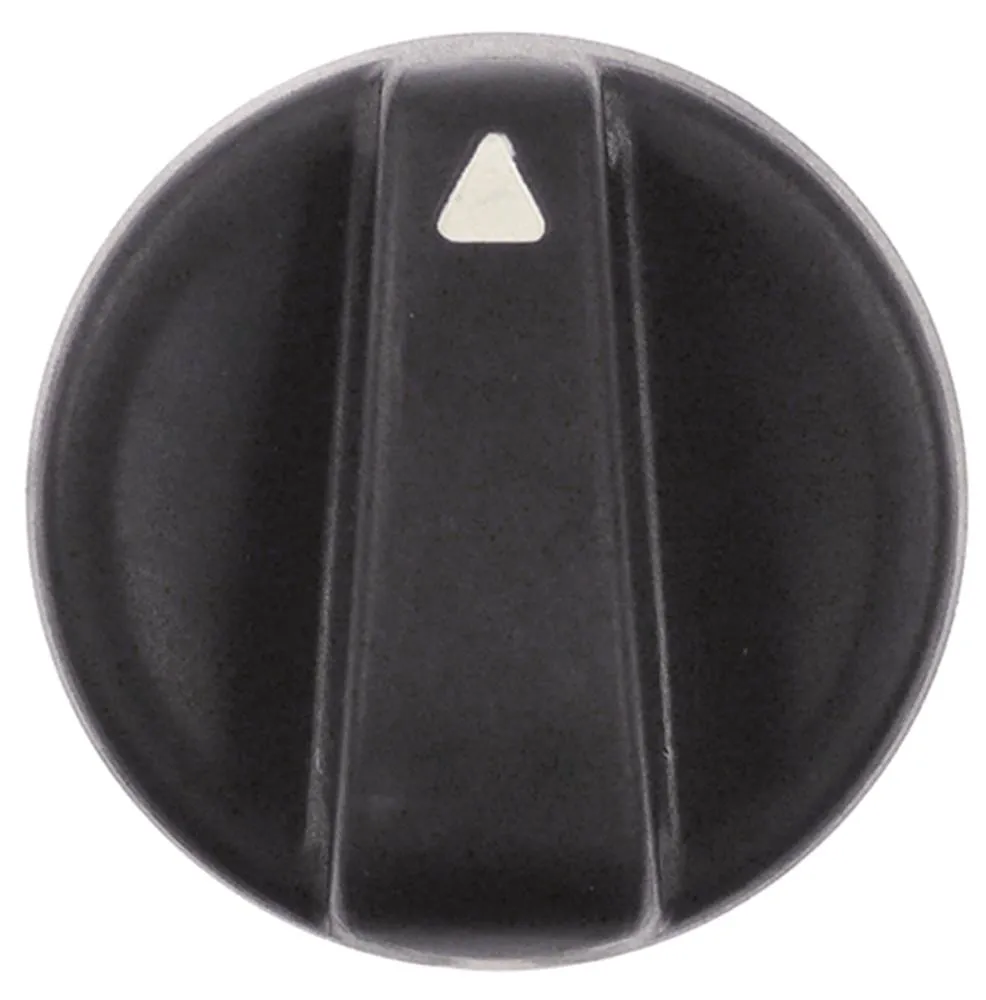 Tecno MCM Knebel Achsabflachung unten ø 65mm schwarz für Achse 6x4,6mm