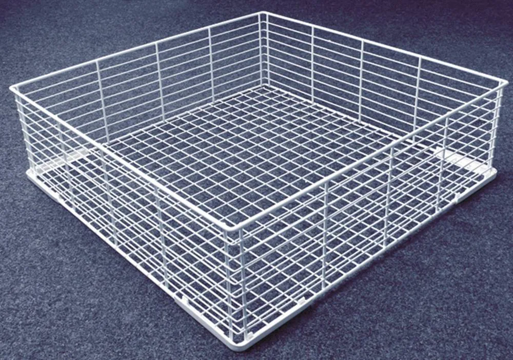 Mischgutkorb Breite 550mm Höhe 170mm Länge 550mm grobmaschig