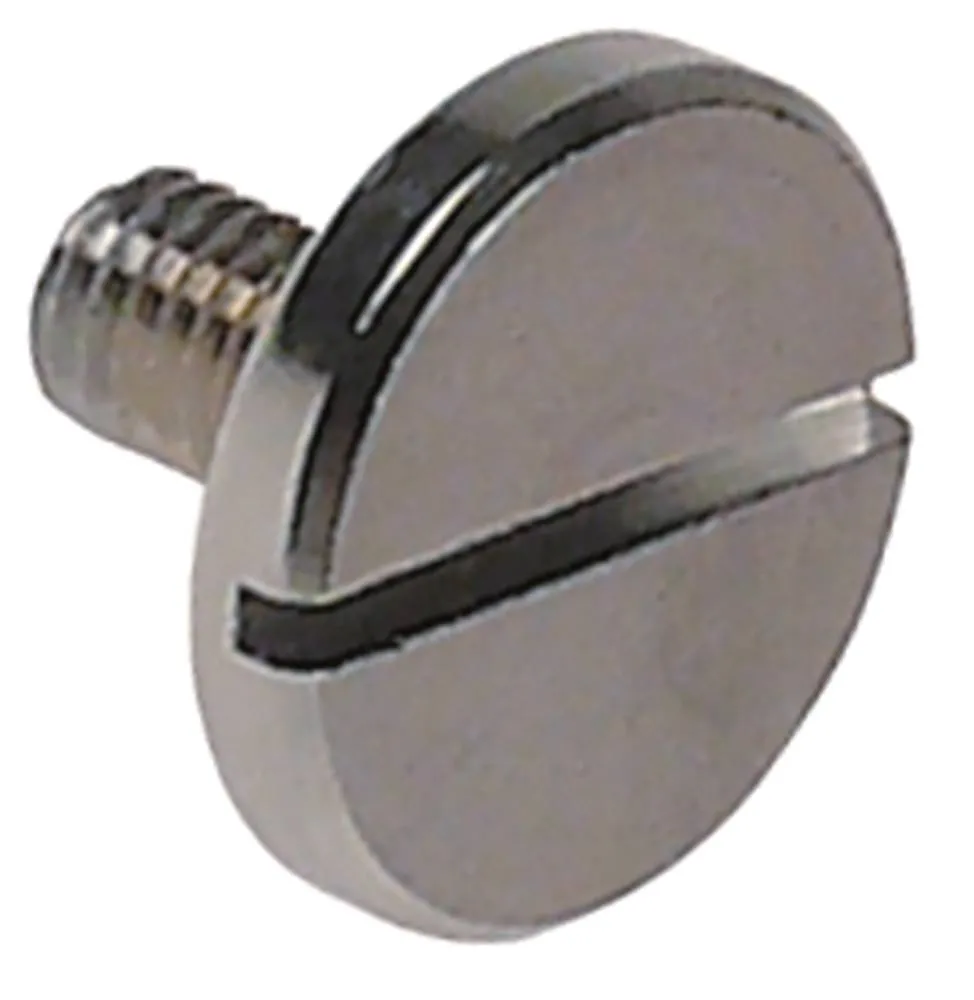 Schraube verchromt Gewindelänge 10mm aus Messing M5