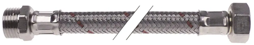 Flexschlauch für Mastro Länge 400mm aus CNS-Umflechtung DN10 DVGW