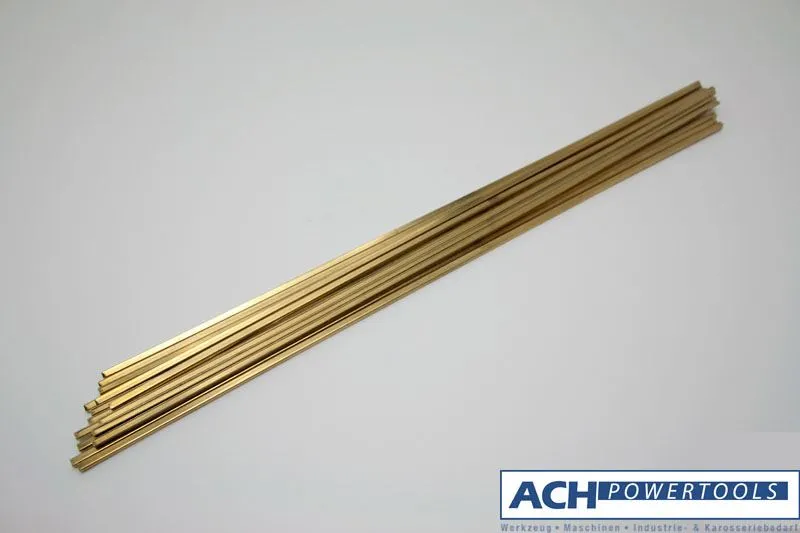 ACH Messinghartlot HARTOGEN B-Cu60Zn flussmittelgef. 2,5x2.5x500 mm 19 gr./Stab 725500