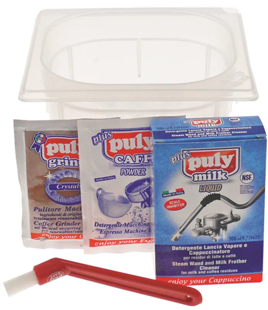 Puly CAFF Reiniger für Kaffeemaschine Mahlwerk Milchaufschäumer Siebträger