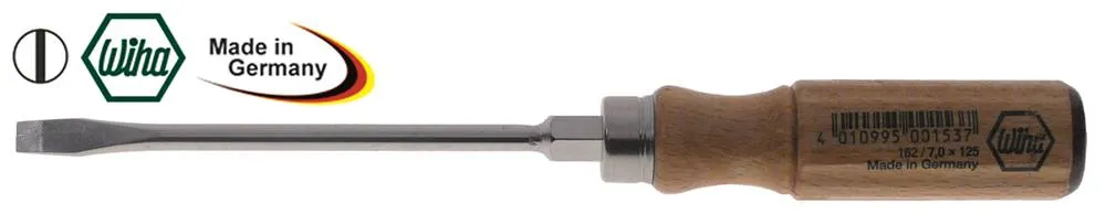 Schlitzschraubendreher Länge 230mm Klingenlänge 125mm Größe 7 Schlitz