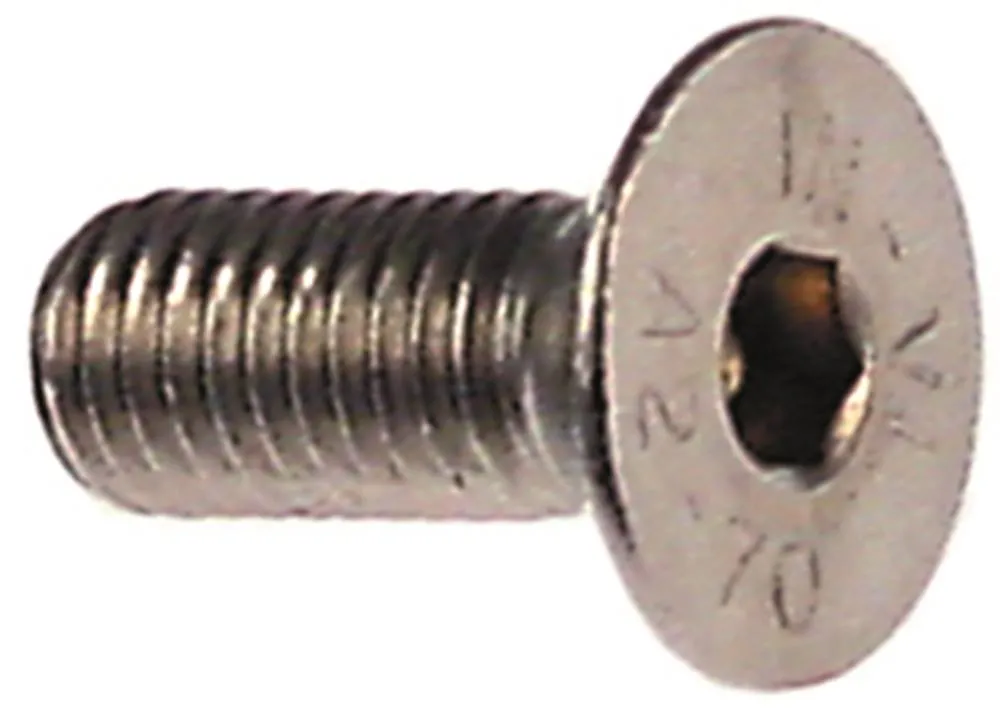 OEM Senkkopfschraube Aufnahme Innensechskant M10 Länge 20mm CNS SW 6