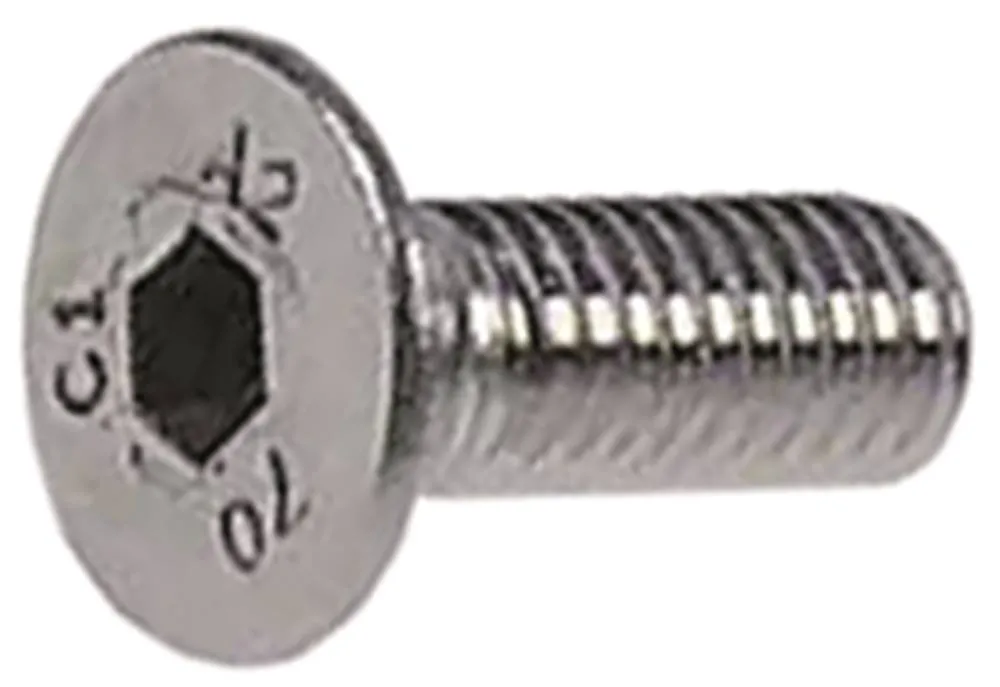 Senkkopfschraube Aufnahme Innensechskant M5 Länge 14mm CNS SW 3