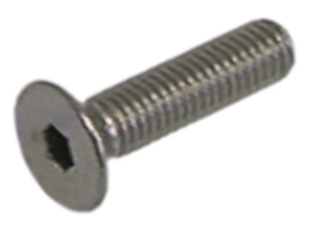 Senkkopfschraube aus CNS Länge 20mm VPE 20 Stück M6 SW 4