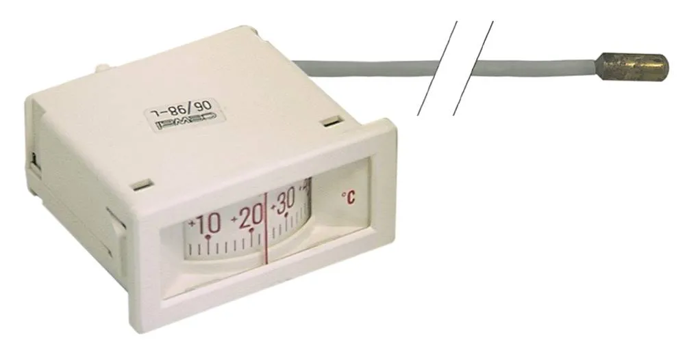 Mondial Thermometer Einbaumaß 58x25,5mm Fühler 8x22mm -40 bis +40°C