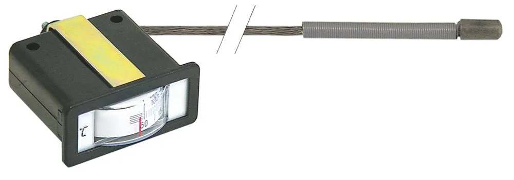 Roller-Grill Thermometer für RBE 25 Einbaumaß 58x25,5mm Fühler 6,5
