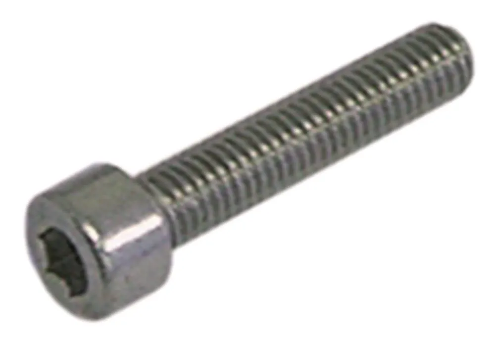 Zylinderkopfschraube M6 VPE 20 Stück aus CNS SW 5 Gewindelänge 25mm