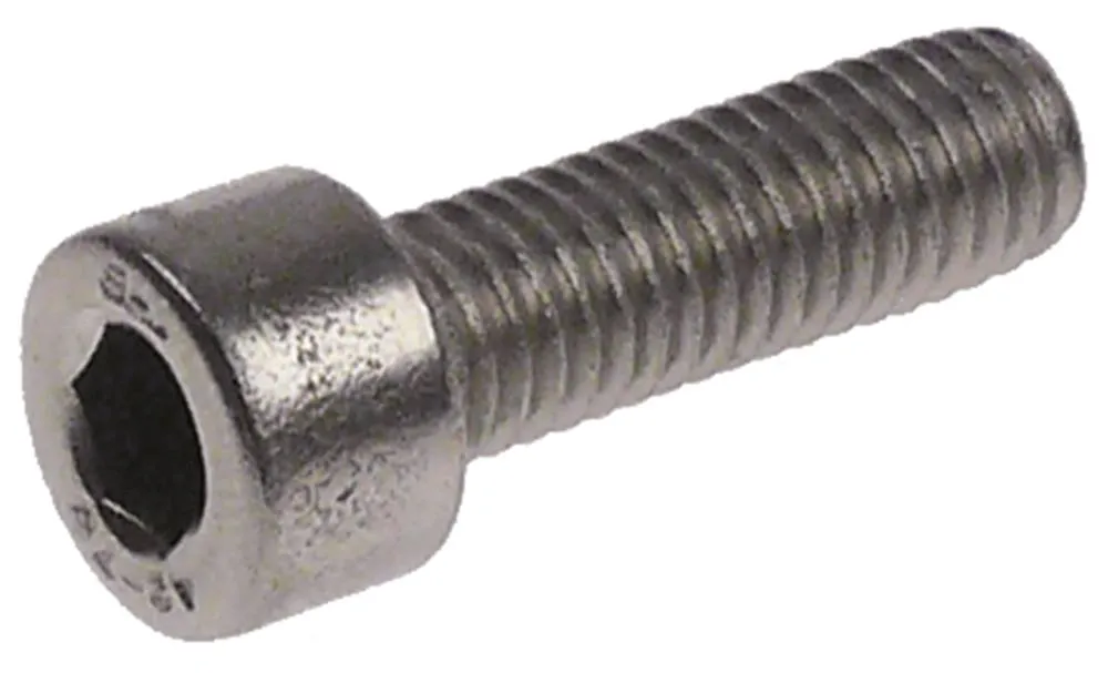 Zylinderkopfschraube für Olis SW 6 M8 Gewindelänge 20mm aus CNS