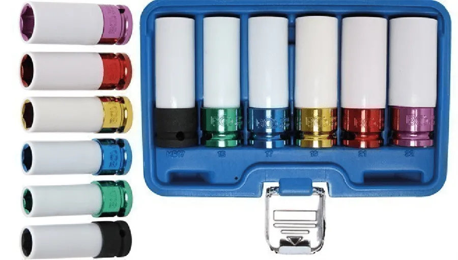 BGS Kraft-Schoneinsatz-Satz | 12,5 mm (1/2") | 6-tlg. – 7307