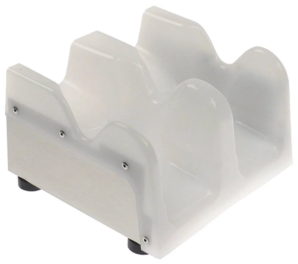 Franke Halterung für Ketchup/Senfspender weiß doppelt