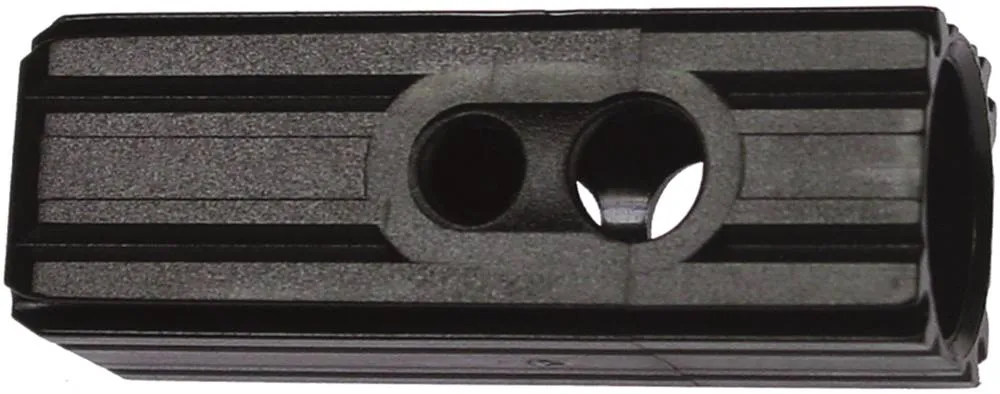 Vierkantrohre Hülse Abmaße 21,8x21,8mm M10x1,5 Innen 18x15mm Polyamid