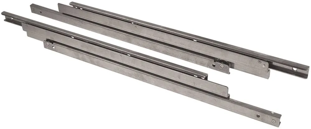 FOSTER Teleskopschienenpaar 400mm Länge 550mm CNS VPE 1 Paar