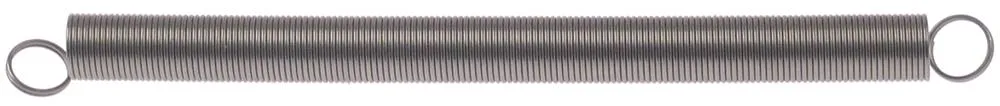 Lamber Zugfeder für Tür Drahtstärke 1mm ø 12mm Gesamtlänge 170mm