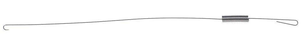 Scotsman Zugfeder Drahtstärke 1mm ø 10mm Gesamtlänge 410mm L1 60mm