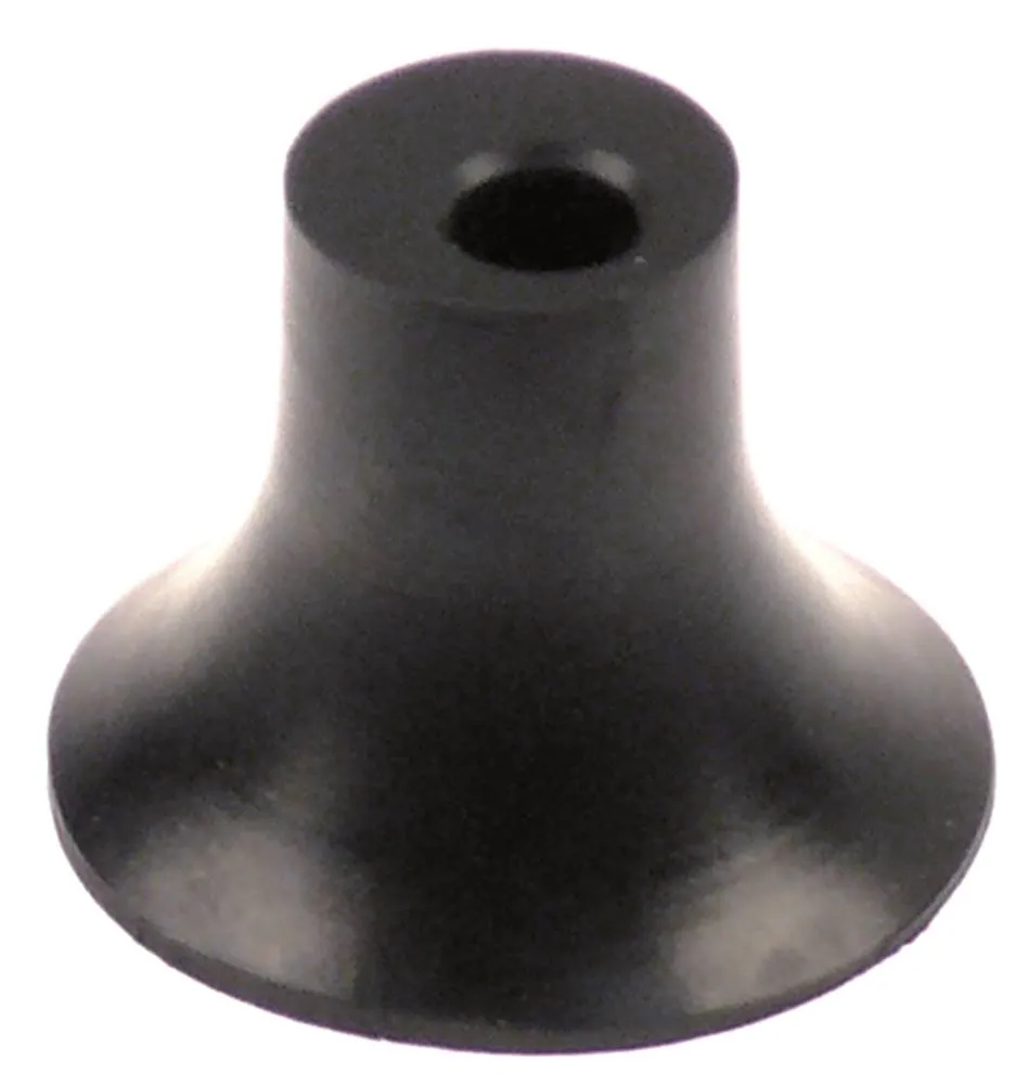 Cookmax Gerätefuß für 411018 Bohrung 9mm ø 47mm Höhe 35mm Gummi