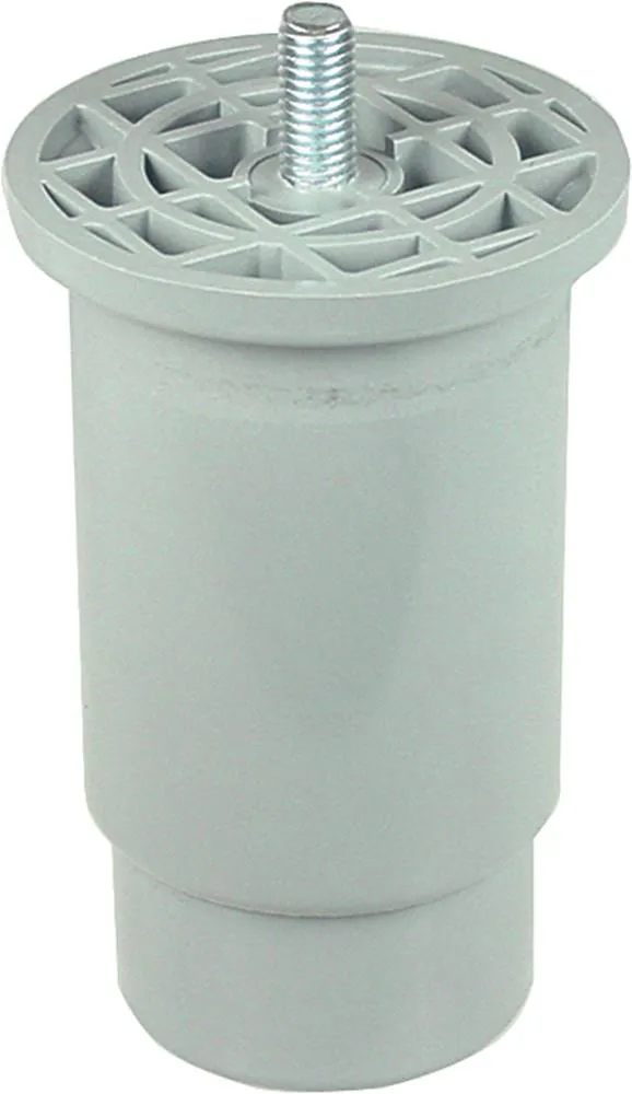 Desmon Gerätefuß für Rohr 80mm M10 Höhe 115-180mm Kunststoff