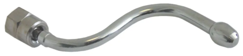 Dampfrohr mit Gewinde Befestigung mit Gewinde