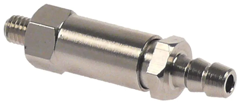 Carimali Druckminderer ø 10mm M5 Länge 42mm Edelstahl