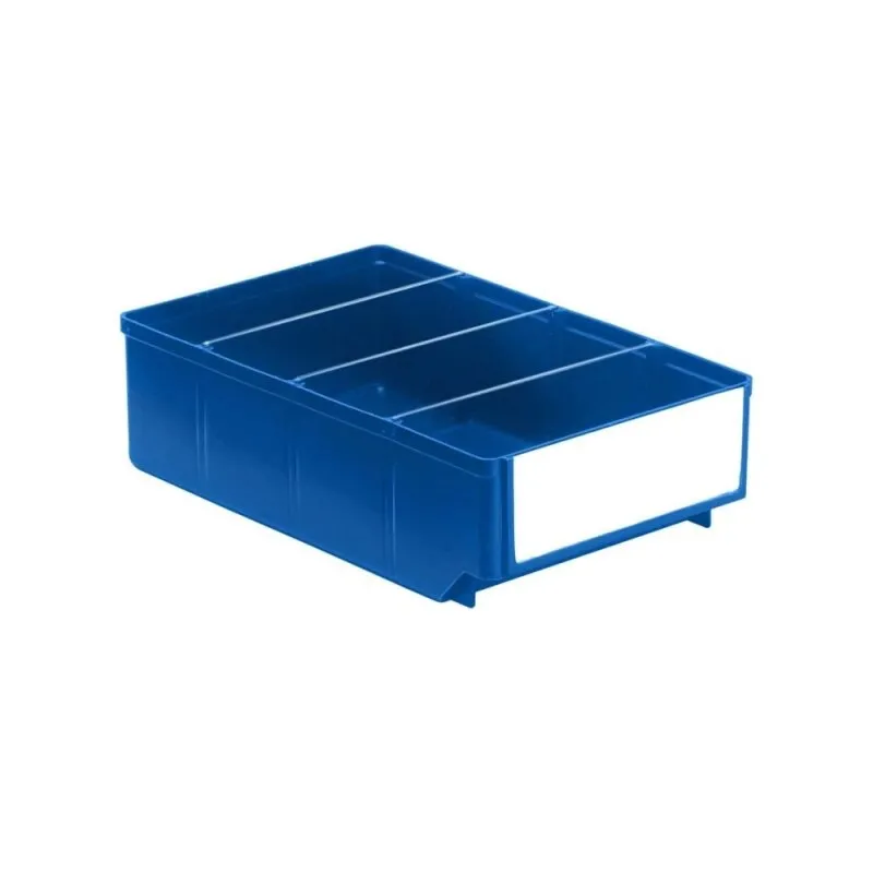 8 Stück Regalkästen LxBxH 300 x 186 x 83mm Blau