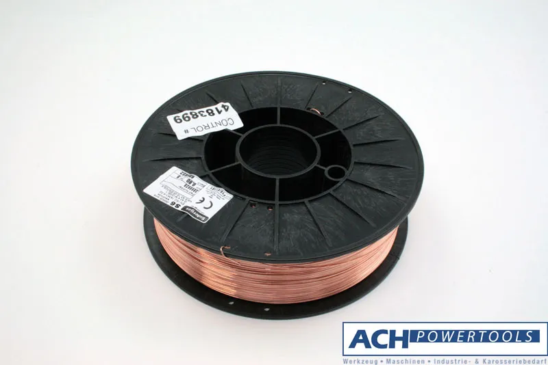 ACH Schutzgas Schweißdraht SG2 EN440 G3 Si1 1,5125. Spule mit 5 kg Ø 1,0 mm 800808