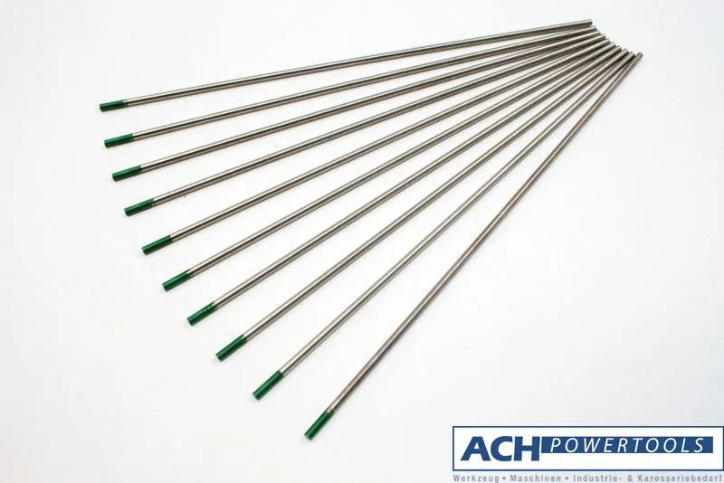 ACH Wolfram-Elektroden grün Ø 4.8 mm WP rein Wolfram für Aluminium 803037