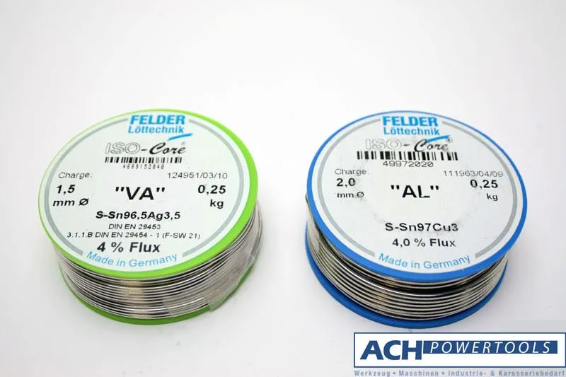 ACH Lötdraht für Alu bleifrei Ø 2,0mm Spule mit 250 gr. 805960