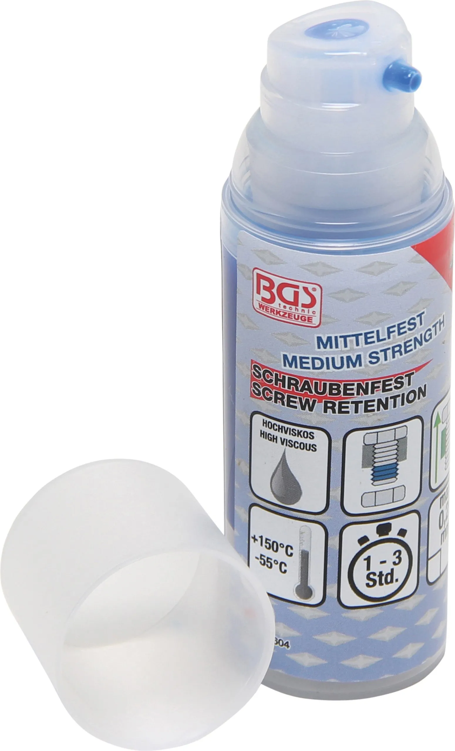 BGS Schraubenfest | mittelfest | hochviskos | Pumpdosierer 50 g – 80604