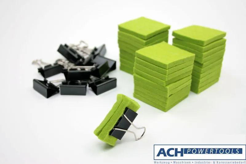 ACH Reinigungsfilze grün Pack mit 30 Stück 810011