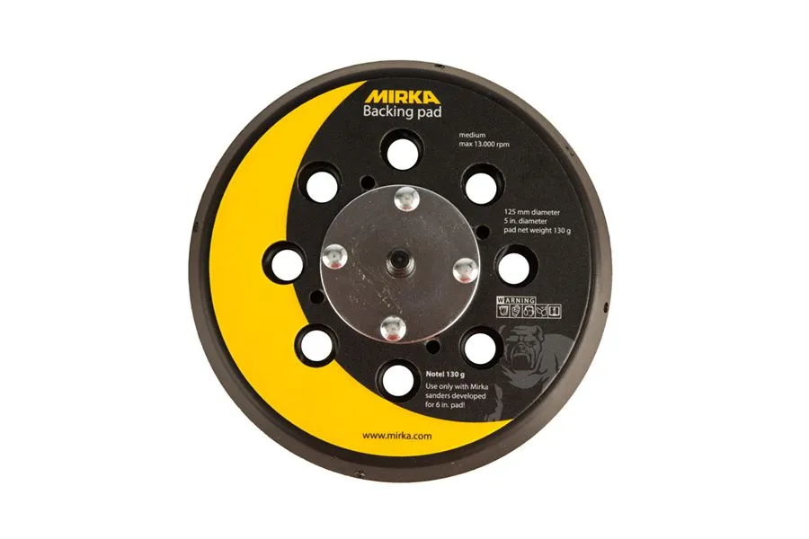 MIRKA Schleifteller Abranet 125mm 5/16" Klett 28-Loch Medium 8292502511