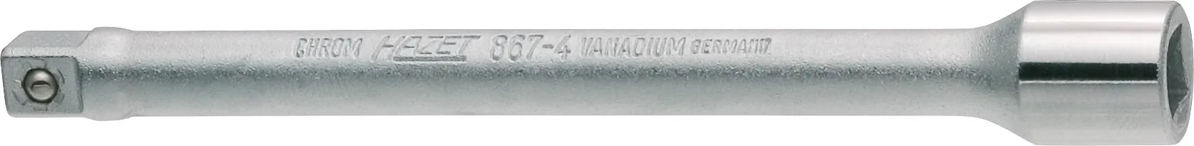 HAZET Verlängerung 6,3mm 1/4 Zoll Vierkant massiv 6,3mm 1/4 Zoll 867-4