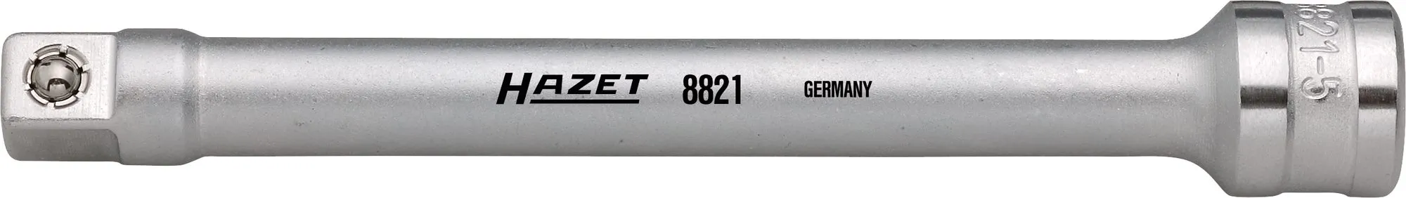 HAZET Verlängerung 10mm 3/8 Zoll Vierkant massiv 10mm 3/8 Zoll 8821-8