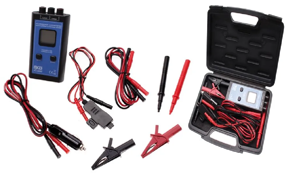 BGS Kfz-Spannungs und Stromprüfer | 1 - 48 V – 8890