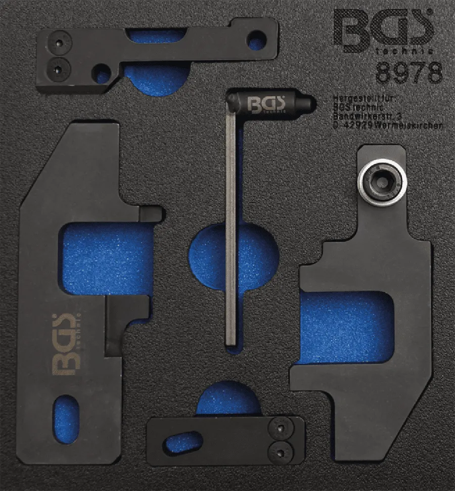 BGS Motor-Einstellwerkzeug-Satz | für Peugeot, Citroën 1.0, 1.2 Vti – 8978