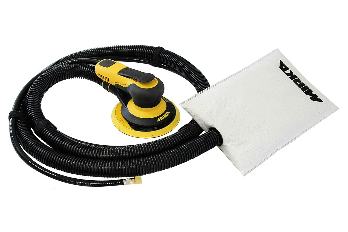 MIRKA PROS 650DB 150mm 5mm Hub 48L 8995650211 Druckluft Excenterschleifer