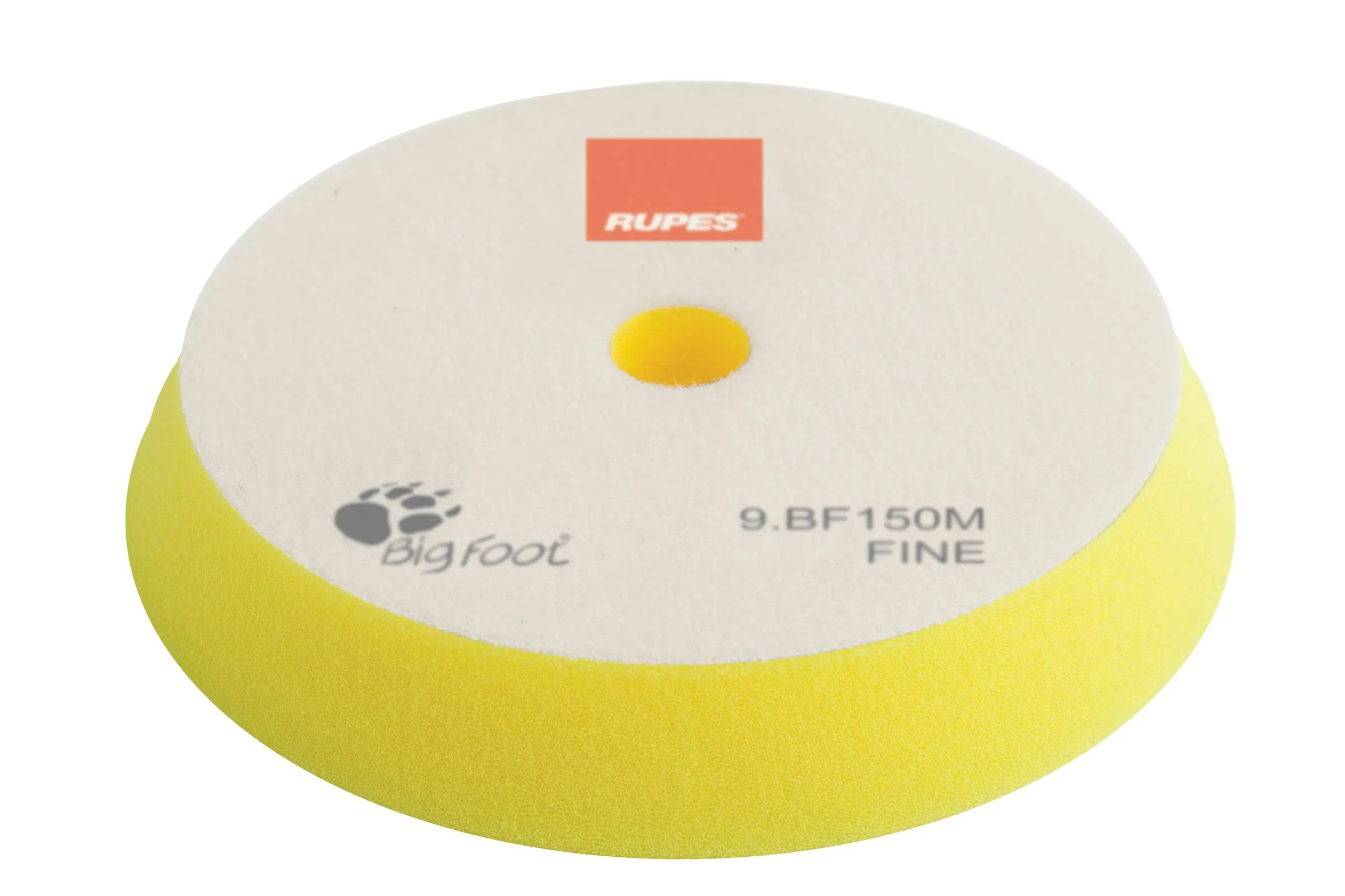 Rupes 50x Polierschwamm 20mm stark Klett 130/150mm fein gelb 9.BF150M/50